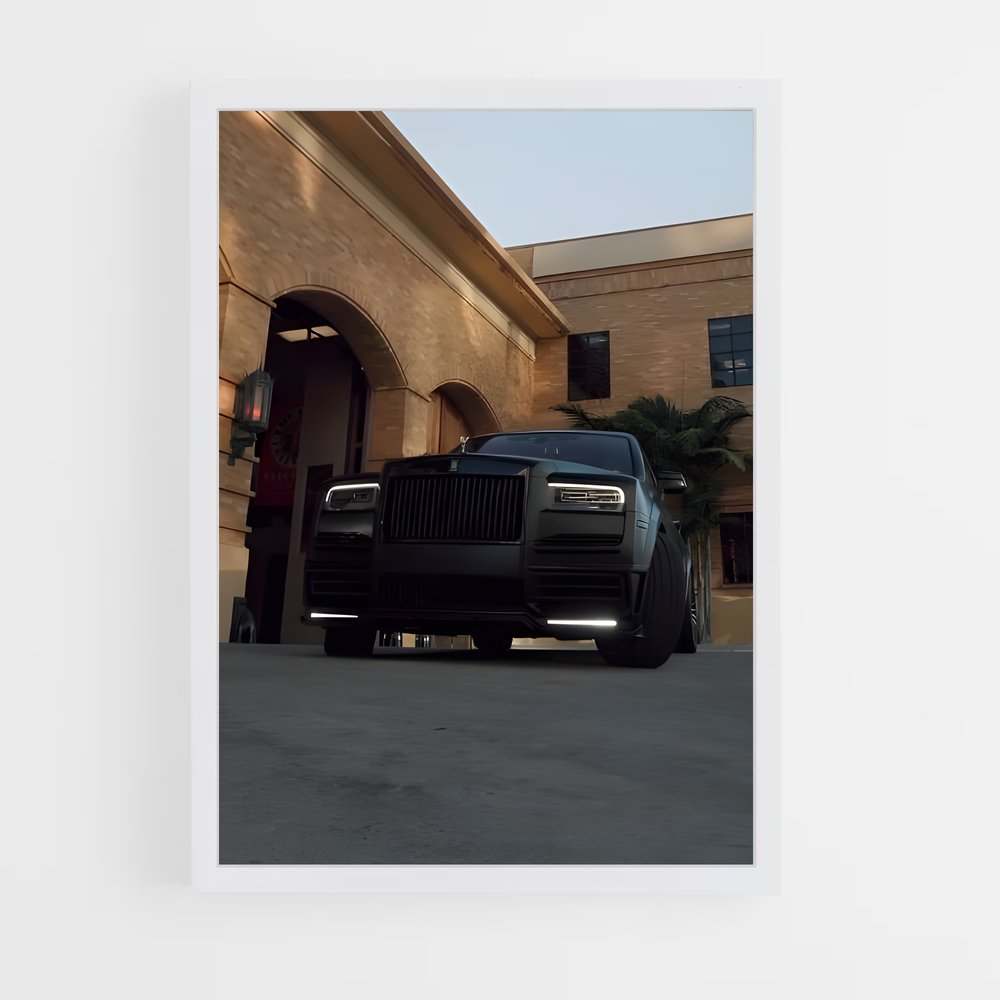 Poster Black Knight – affiche Rolls-Royce (vue 3)